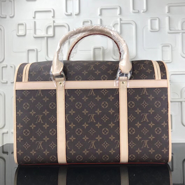 Ошейник Louis Vuitton M42021 Dog Carrier 50 Monogram Canvas "Brown" фото № 3