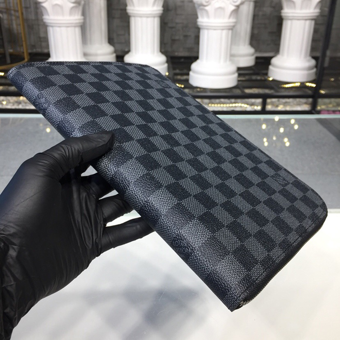 Клатч Louis Vuitton Pochette Jour PM N60113 Damier Graphite Canvas "Graphite" фото № 5