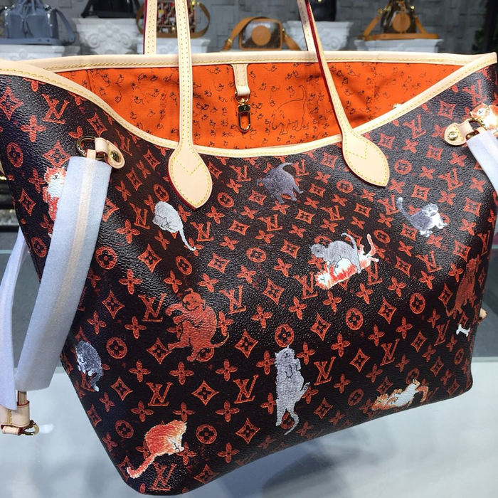 Сумка Louis Vuitton Neverfull MM M44441 Monogram Canvas "Brown" фото № 5