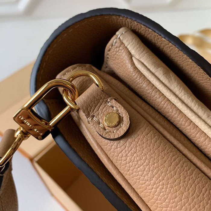Сумка Louis Vuitton Pochette Metis M44300 Monogram Empreinte Canvas "Beige" фото № 7