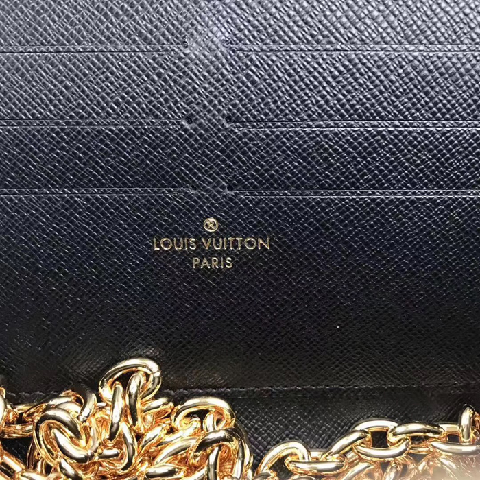 Сумка Louis Vuitton Twist Chain Wallet M63987 Epi Leather "Black" фото № 10