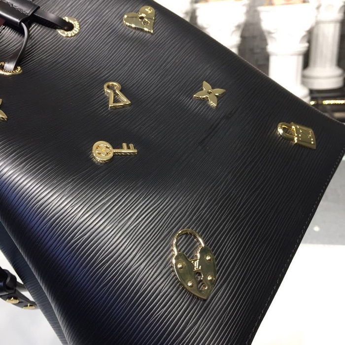 Сумка Louis Vuitton NeoNoe M53237 Epi Leather "Black" фото № 7