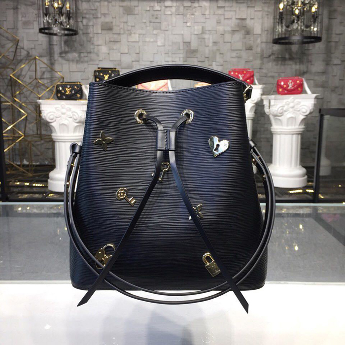 Сумка Louis Vuitton NeoNoe M53237 Epi Leather "Black" фото № 2