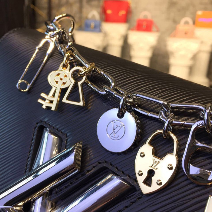 Сумка Louis Vuitton Twist MM M52894 Epi Leather White "Black" фото № 6