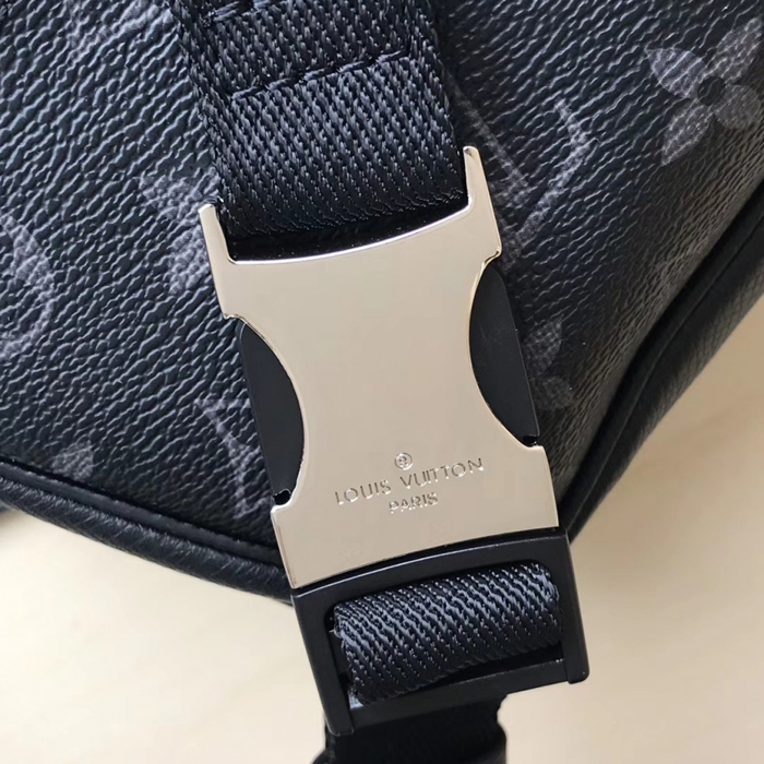 Сумка Louis Vuitton Outdoor Bumbag M30245 Taiga Leather "Black" фото № 8