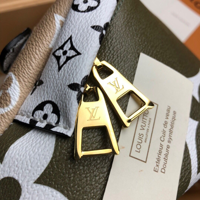 Сумка Louis Vuitton Bumbag M44611 Monogram Coated Canvas Khaki "Green" фото № 6