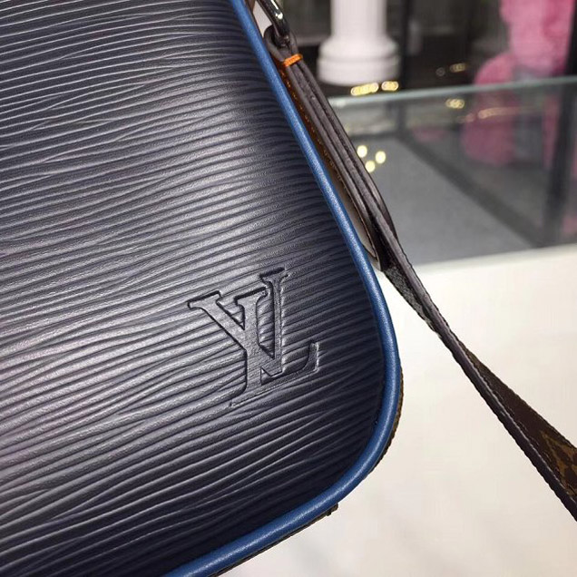 Сумка Louis Vuitton Epi Patchwork Danube Slim City Bag M51459 2018 "Navy Blue" фото № 6