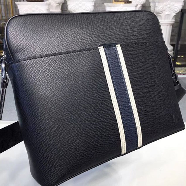 Сумка Louis Vuitton Men's Anton Messenger in Taiga Leather 2017 "Black" фото № 4