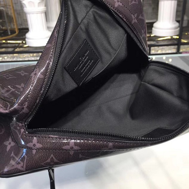 Сумка Louis Vuitton Monogram Eclipse Glaze Canvas Camera Bag 2018 "Purple" фото № 8