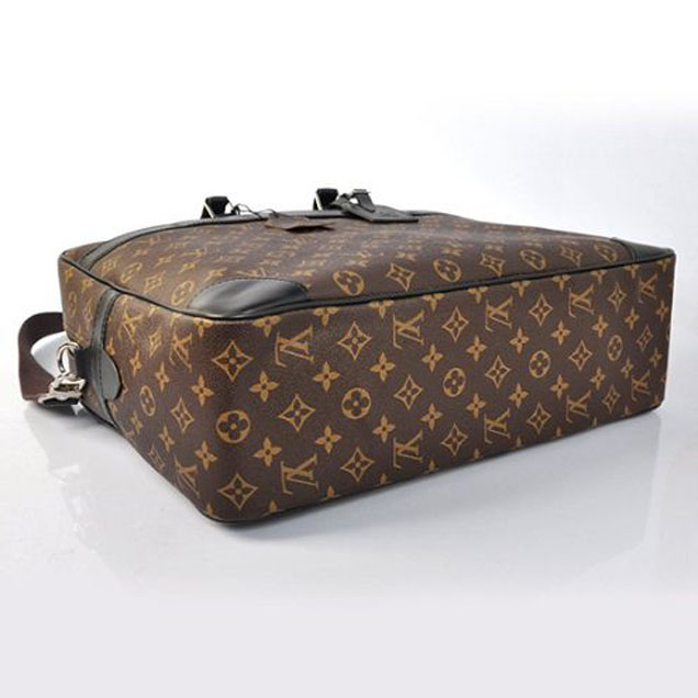 Портфель Louis Vuitton M40224 Porte-Documents Voyage GM Briefcase Monogram Macassar Canvas "Brown" фото № 5