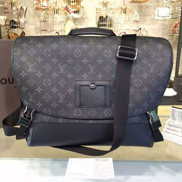Сумка Louis Vuitton M40510 Messenger MM Voyager Messenger Bag Monogram Eclipse Canvas "Black" фото № 2