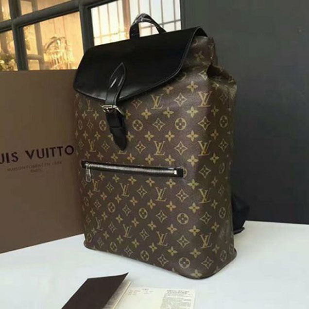 Рюкзак Louis Vuitton M40637 Palk Backpack Monogram Canvas "Brown" фото № 3