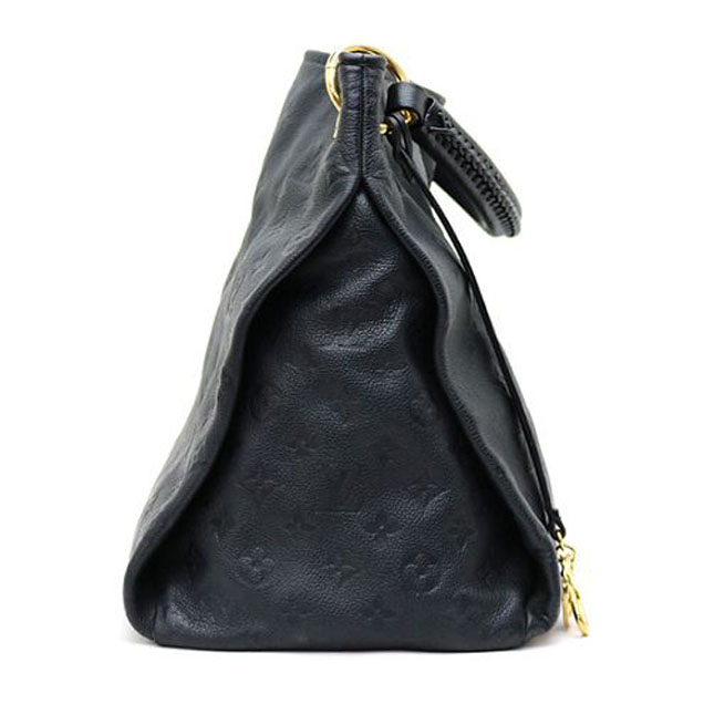 Сумка Louis Vuitton M41066 Artsy MM Hobo Bag Monogram Empreinte Leather "Black" фото № 4