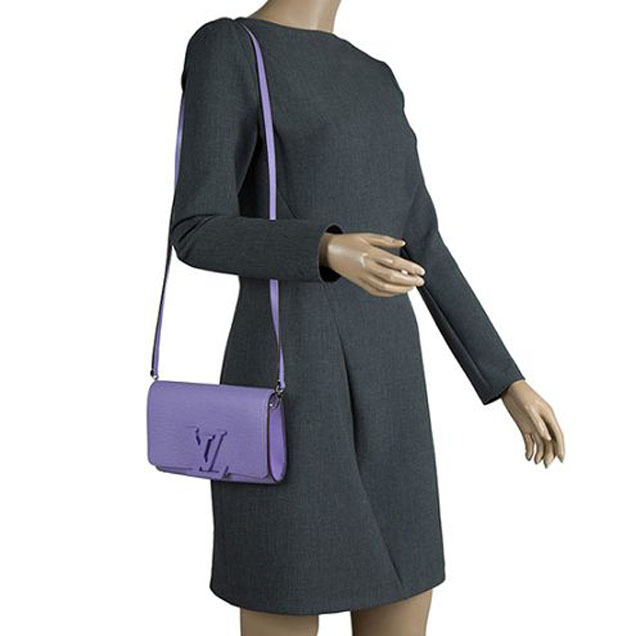 Сумка Louis Vuitton M41103 Louise PM Crossbody Bag Epi Leather "Purple" фото № 10