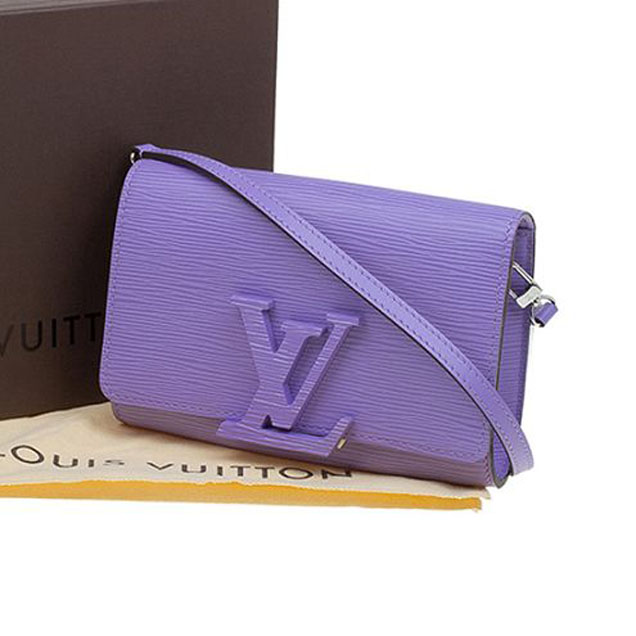 Сумка Louis Vuitton M41103 Louise PM Crossbody Bag Epi Leather "Purple" фото № 9