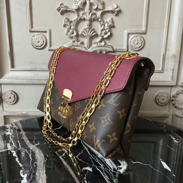 Сумка Louis Vuitton M41200 Pallas Chain Shoulder Bag Monogram Canvas "Brown" фото № 3