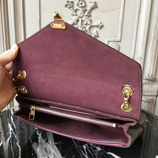 Сумка Louis Vuitton M41200 Pallas Chain Shoulder Bag Monogram Canvas "Brown" фото № 9