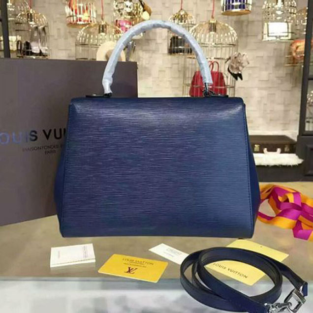 Сумка Louis Vuitton M41299 Cluny MM Tote Bag Epi Leather "Navy Blue" фото № 4
