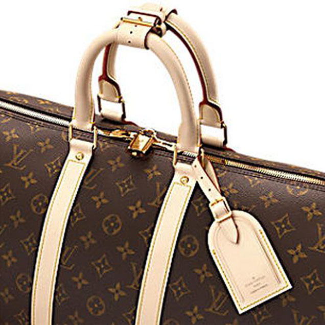 Сумка Louis Vuitton M41428 Keepall 45 Duffel Bag Monogram Canvas "Brown" фото № 4