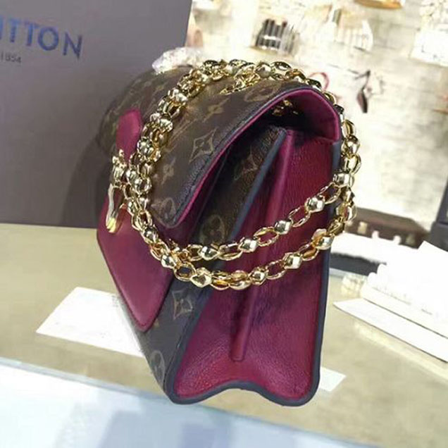 Сумка Louis Vuitton M41732 Victoire Shoulder Bag Monogram Canvas "Brown" фото № 3