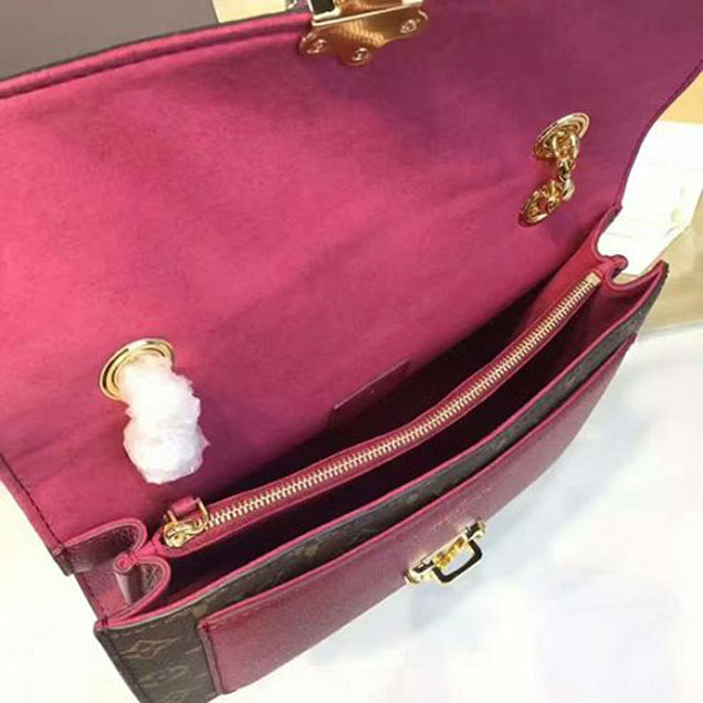 Сумка Louis Vuitton M41732 Victoire Shoulder Bag Monogram Canvas "Brown" фото № 9