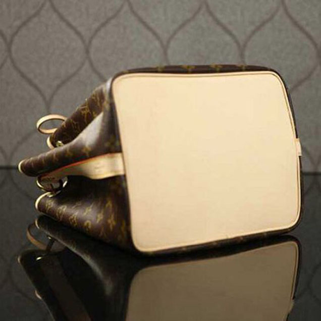 Сумка Louis Vuitton M42226 Petit Noe Shoulder Bag Monogram Canvas "Brown" фото № 5