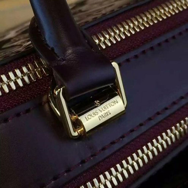 Сумка Louis Vuitton M42693 Melrose Tote Bag Monogram Vernis "Chocolate" фото № 7