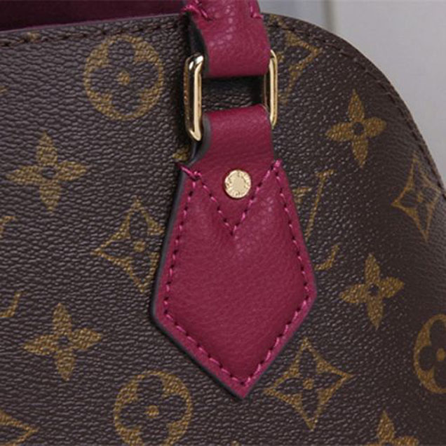 Сумка Louis Vuitton M42719 Alma BNB Tote Bag Monogram Canvas "Brown" фото № 9