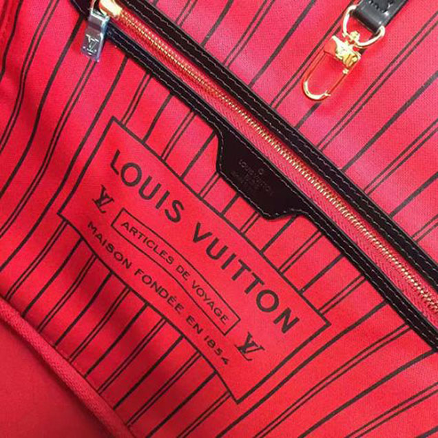 Сумка Louis Vuitton M42844 Neverfull MM Shoulder Bag Monogram Canvas "Brown" фото № 10