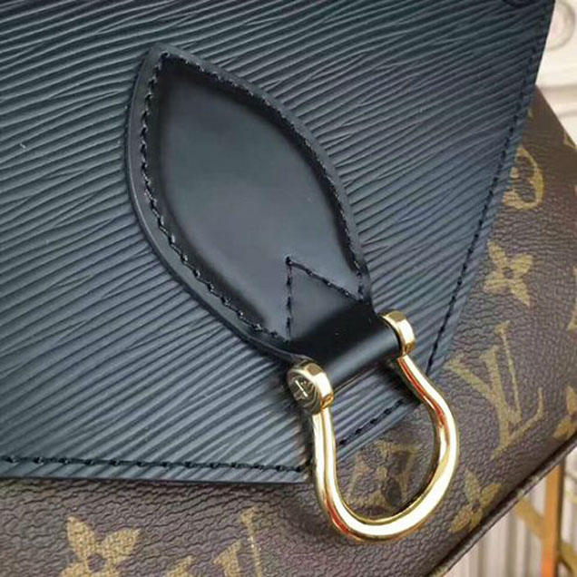 Сумка Louis Vuitton M44030 Saint Michel Shoulder Bag Monogram Canvas "Brown" фото № 5