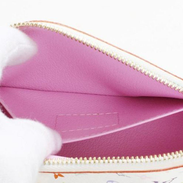 Косметичка Louis Vuitton M47354 Cosmetic Pouch Monogram Multicolore Canvas "White" фото № 9