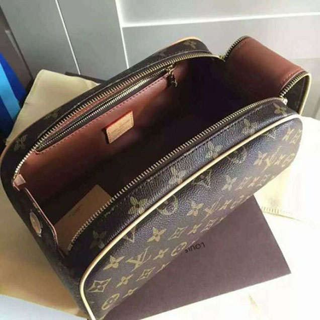 Косметичка Louis Vuitton M47528 King Size Toiletry Bag Monogram Canvas "Brown" фото № 9
