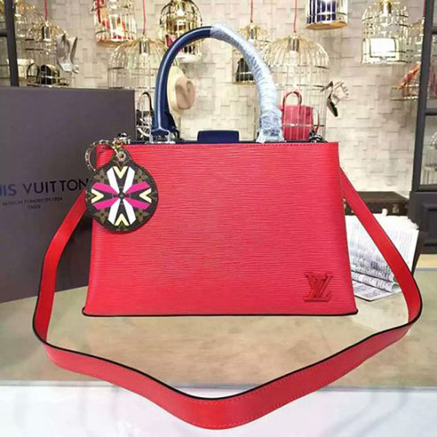 Сумка Louis Vuitton M51333 Kleber PM Tote Bag Epi Leather "Red" фото № 2