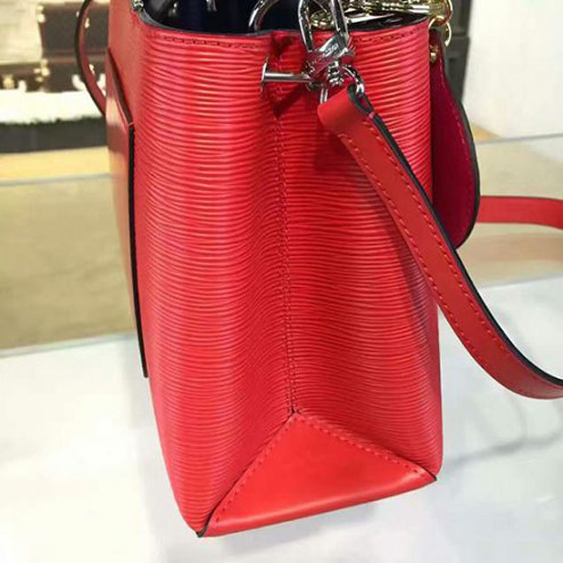 Сумка Louis Vuitton M51333 Kleber PM Tote Bag Epi Leather "Red" фото № 6