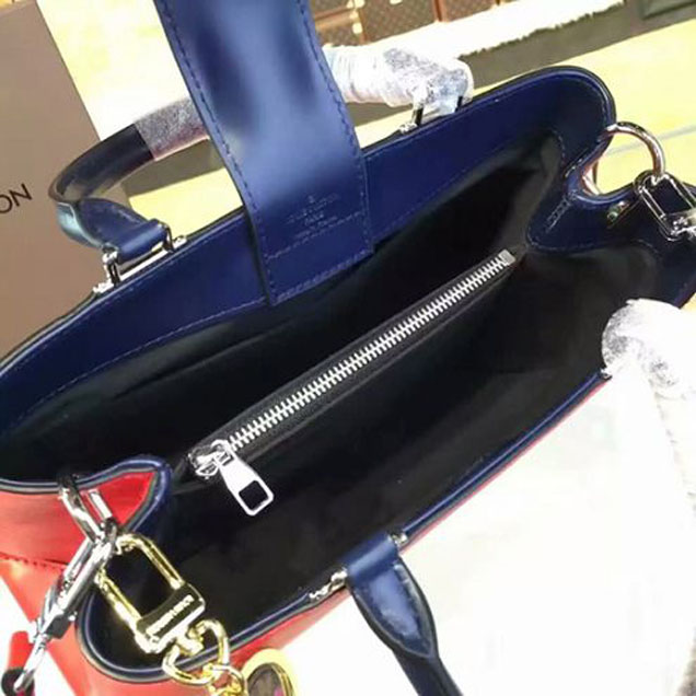 Сумка Louis Vuitton M51333 Kleber PM Tote Bag Epi Leather "Red" фото № 9