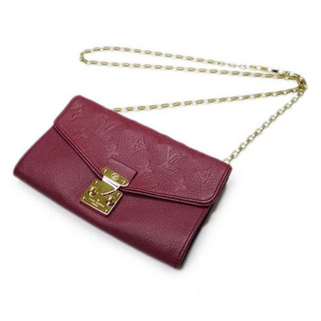 Сумка Louis Vuitton M60639 Pochette Saint-Germain Crossbody Bag Monogram Empreinte Leather "Purple" фото № 2