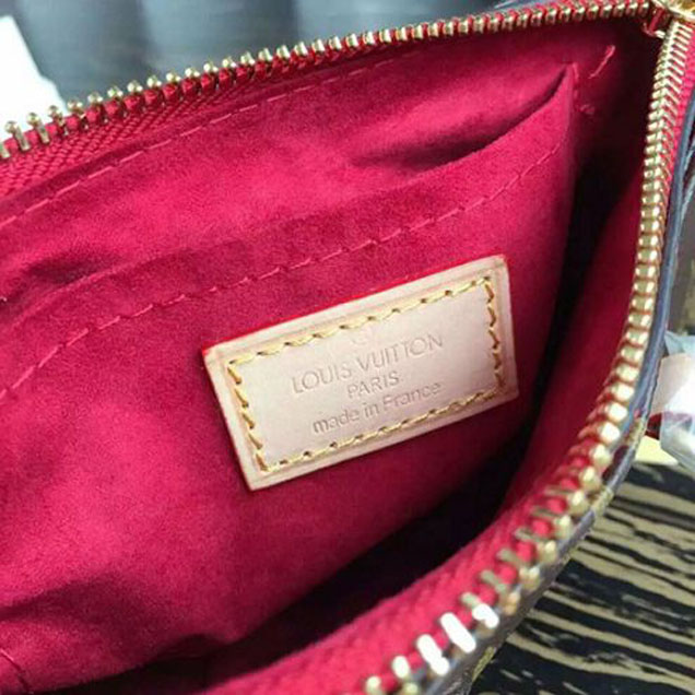 Сумка Louis Vuitton M61254 Nano Pallas Crossbody Bag Monogram Canvas "Brown" фото № 10