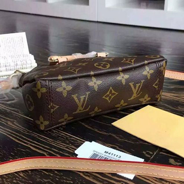 Сумка Louis Vuitton M61254 Nano Pallas Crossbody Bag Monogram Canvas "Brown" фото № 5