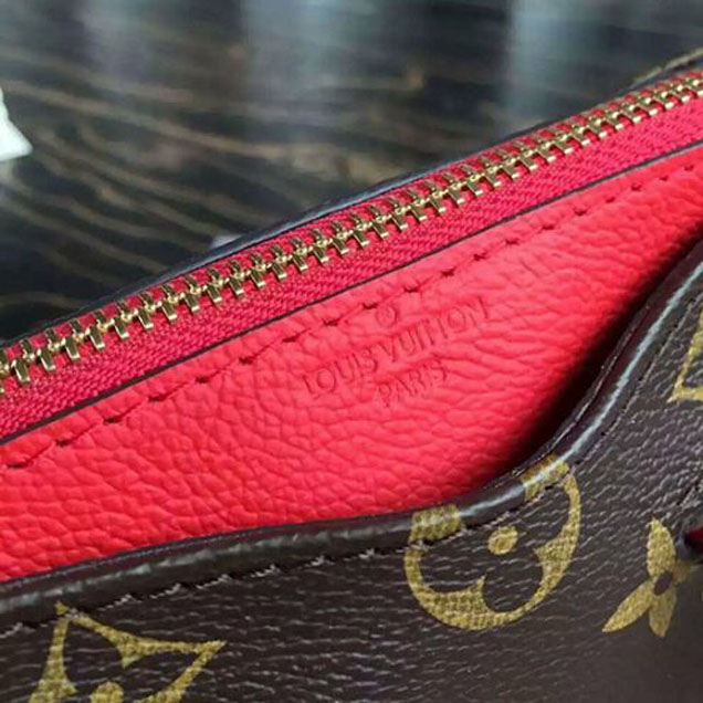 Сумка Louis Vuitton M61254 Nano Pallas Crossbody Bag Monogram Canvas "Brown" фото № 8