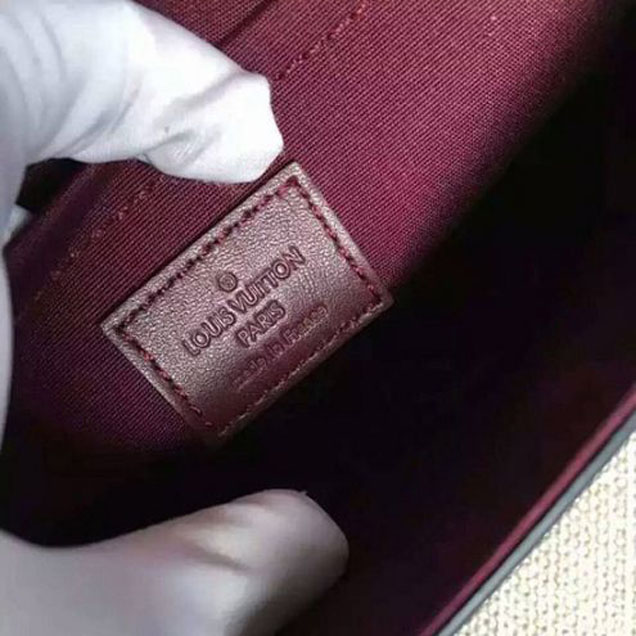 Сумка Louis Vuitton M61267 Pochette Felicie Crossbody Bag Monogram Vernis "Chocolate" фото № 10