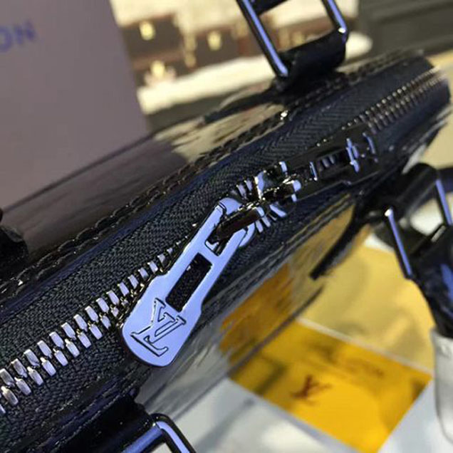 Сумка Louis Vuitton M90063 Alma BB Tote Bag Monogram Vernis "Black" фото № 5