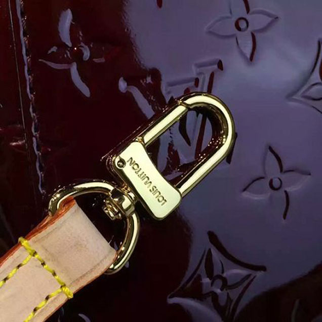 Сумка Louis Vuitton M91690 Brea MM Tote Bag Monogram Vernis "Purple" фото № 7