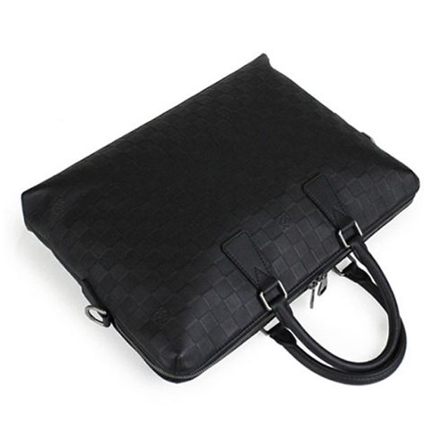 Портфель Louis Vuitton N41248 Porte Documents Jour Briefcase Damier Infini Leather "Black" фото № 4