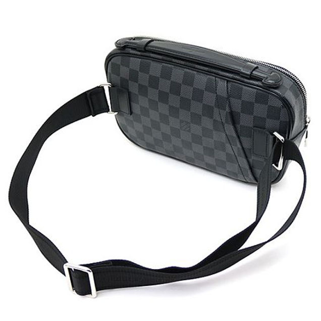 Сумка Louis Vuitton N41289 Ambler Hip Pack Damier Graphite Canvas "Graphite" фото № 5