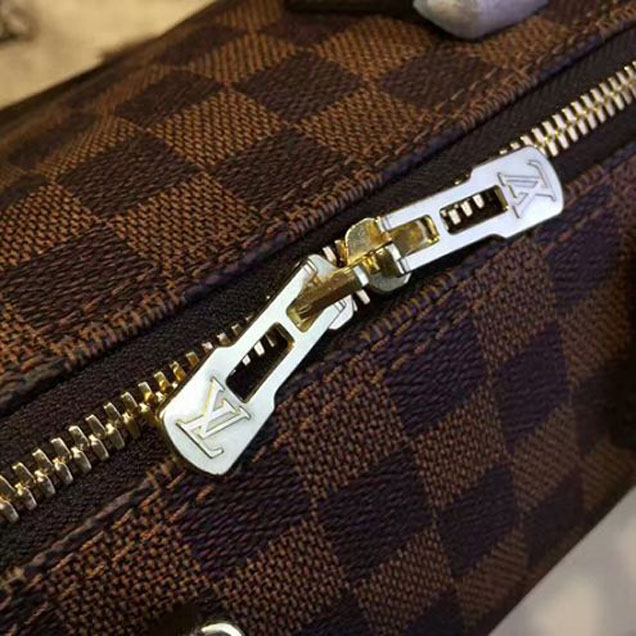 Сумка Louis Vuitton N41368 Speedy Bandouliere 25 Tote Bag Damier Ebene Canvas "Brown" фото № 6