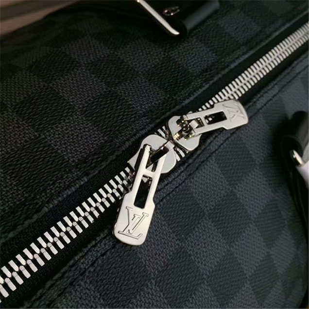 Сумка Louis Vuitton N41413 Keepall Bandouliere 55 Duffel Bag Damier Graphite Canvas "Graphite" фото № 8
