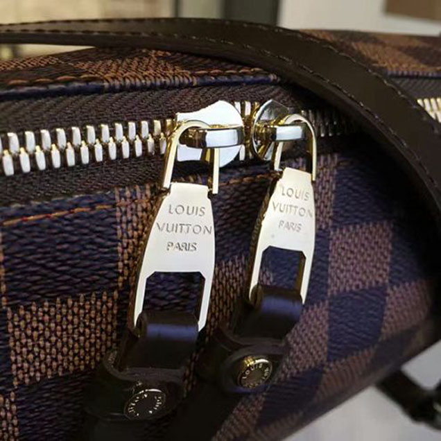 Сумка Louis Vuitton N41425 Duomo Shoulder Bag Damier Ebene Canvas "Brown" фото № 6