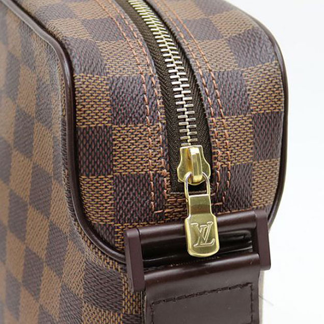 Сумка Louis Vuitton N41442 Olav PM Messenger Bag Damier Ebene Canvas "Brown" фото № 7