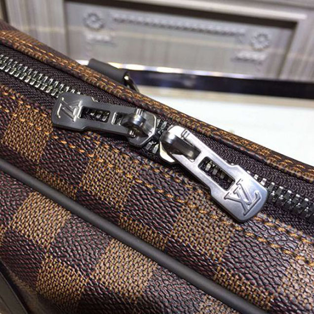 Портфель Louis Vuitton N41466 Porte-Documents Voyage PM Briefcase Damier Ebene Canvas "Brown" фото № 5