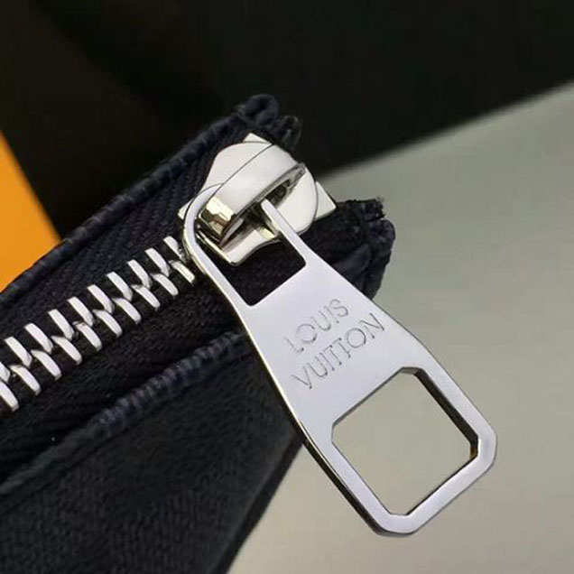 Клатч Louis Vuitton N41501 Pochette Jour GM Damier Graphite Canvas "Graphite" фото № 9